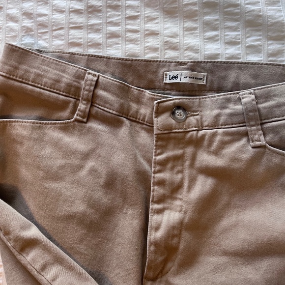 Lee Khaki/Tan Pants Men's Size 12 (Medium) - Picture 3 of 3